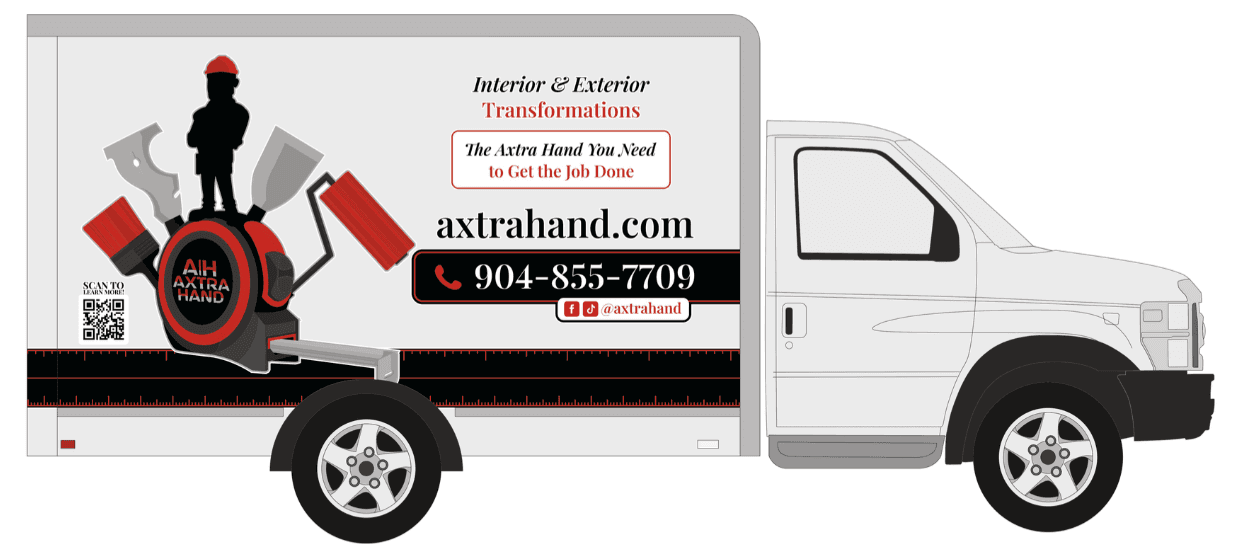 Axtra Hand branded field vehicle